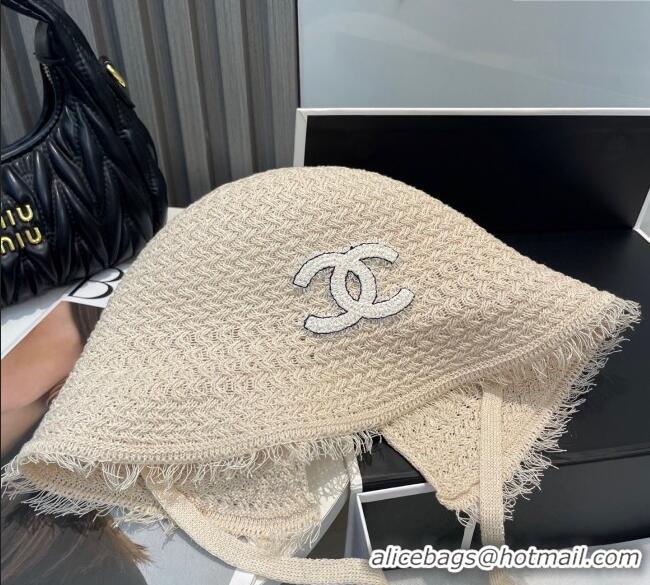 Classic Specials Chanel Fringe Bucket Hat 0724 White 2025