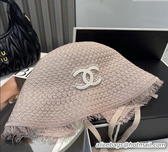 Cheapest Chanel Fringe Bucket Hat 0724 Grey 2025