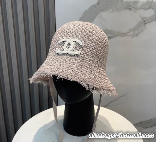 Cheapest Chanel Fringe Bucket Hat 0724 Grey 2025