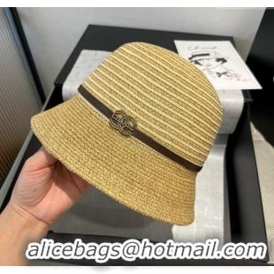 Traditional Specials Chanel Straw Bucket Hat 0724 2025