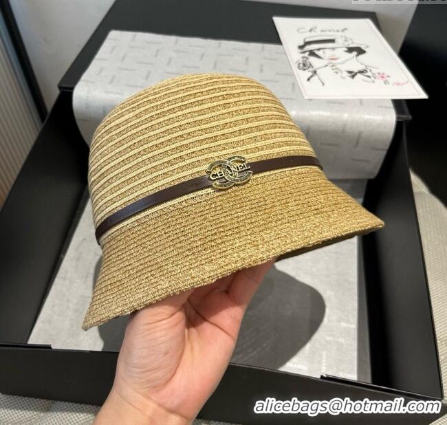 Traditional Specials Chanel Straw Bucket Hat 0724 2025