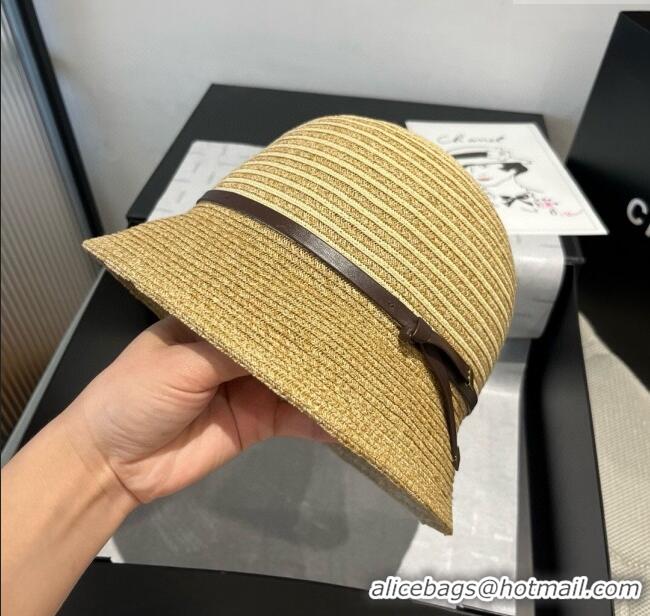 Traditional Specials Chanel Straw Bucket Hat 0724 2025