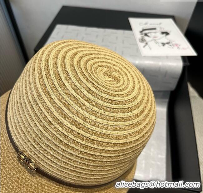 Traditional Specials Chanel Straw Bucket Hat 0724 2025