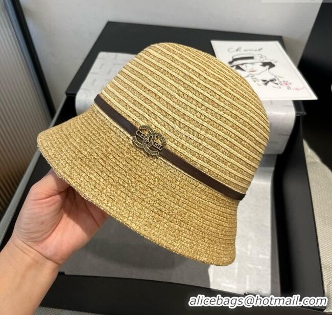 Traditional Specials Chanel Straw Bucket Hat 0724 2025