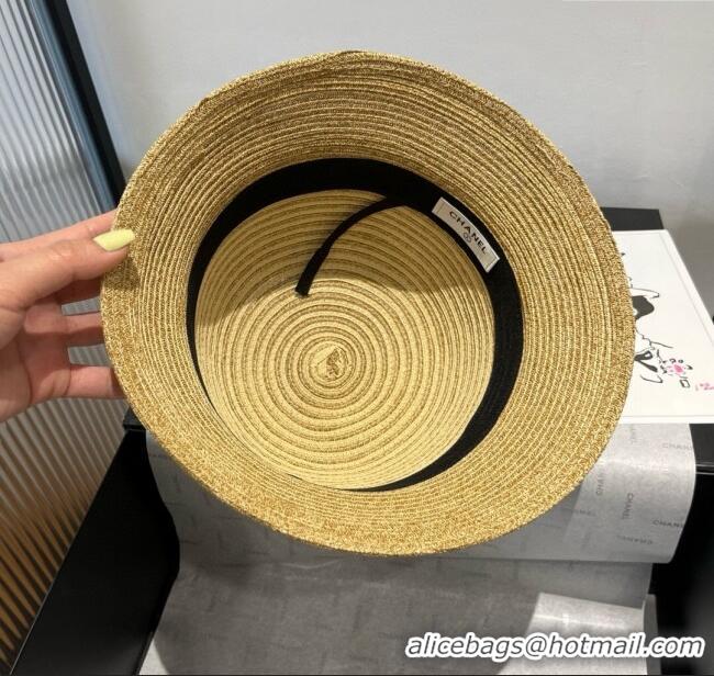 Traditional Specials Chanel Straw Bucket Hat 0724 2025