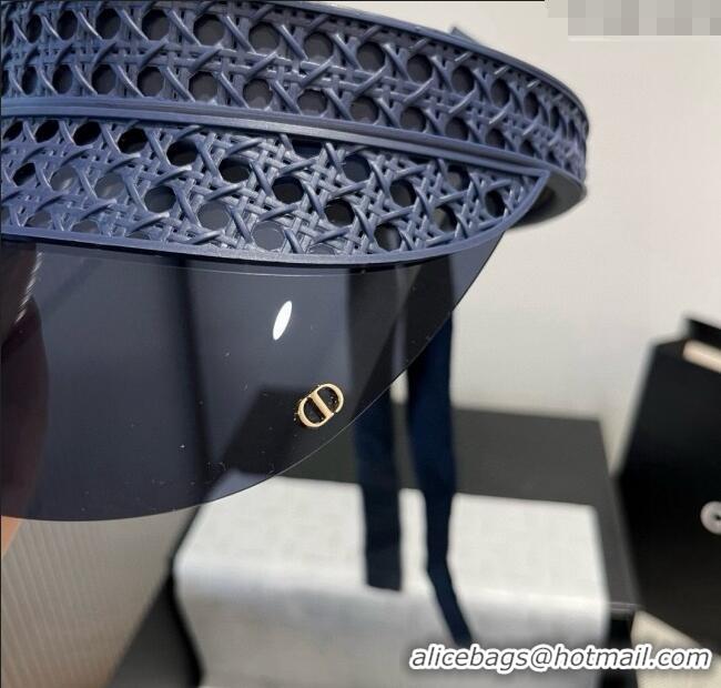Classic Specials Dior Oblique Visor Hat 0724 Blue 2025
