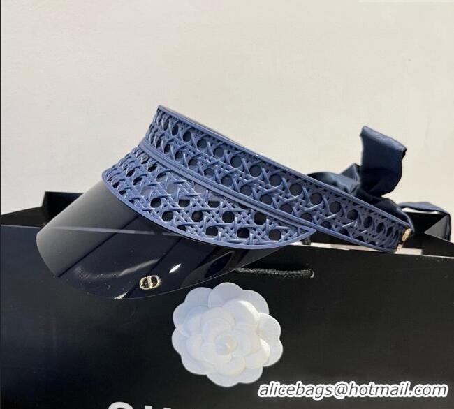 Classic Specials Dior Oblique Visor Hat 0724 Blue 2025