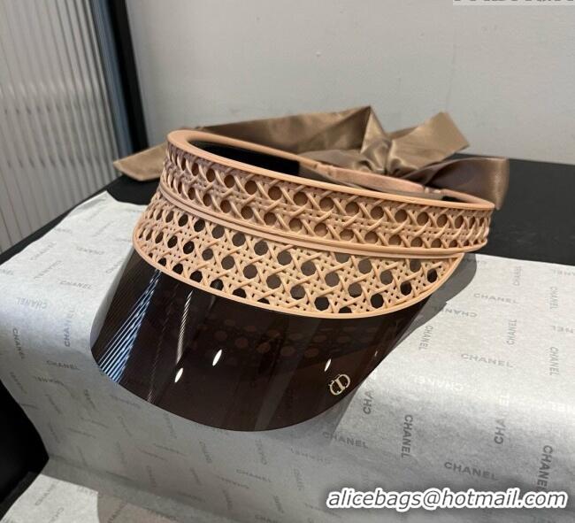 Market Sells Dior Oblique Visor Hat 0724 Beige 2025