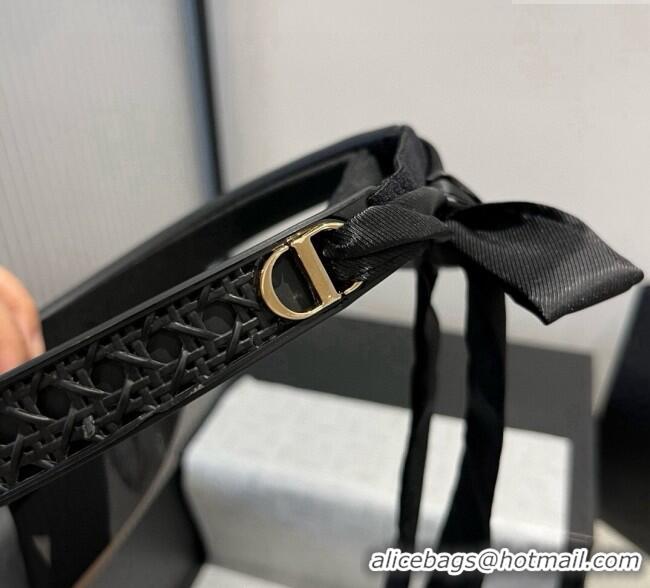 High Quality Dior Oblique Visor Hat 0724 Black 2025