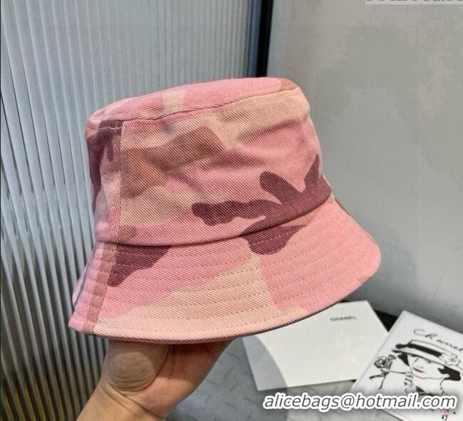 Best Quality Louis Vuitton Canvas Bucket Hat 0724 Pink 2025