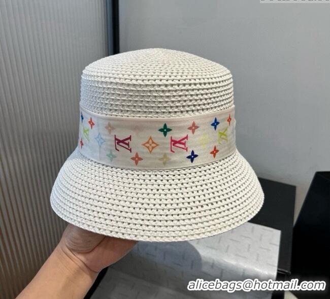 New Product Louis Vuitton x TM Bucket Hat 0724 White 2025
