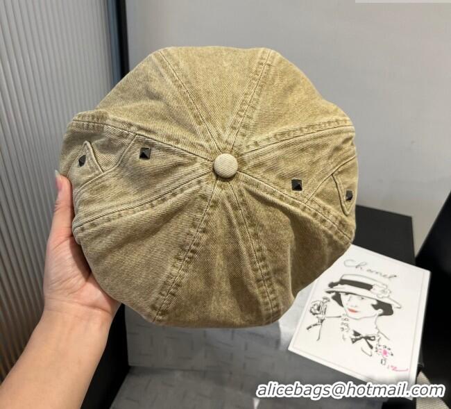 Top Quality Classic Prada Beret 0724 Beige 2025