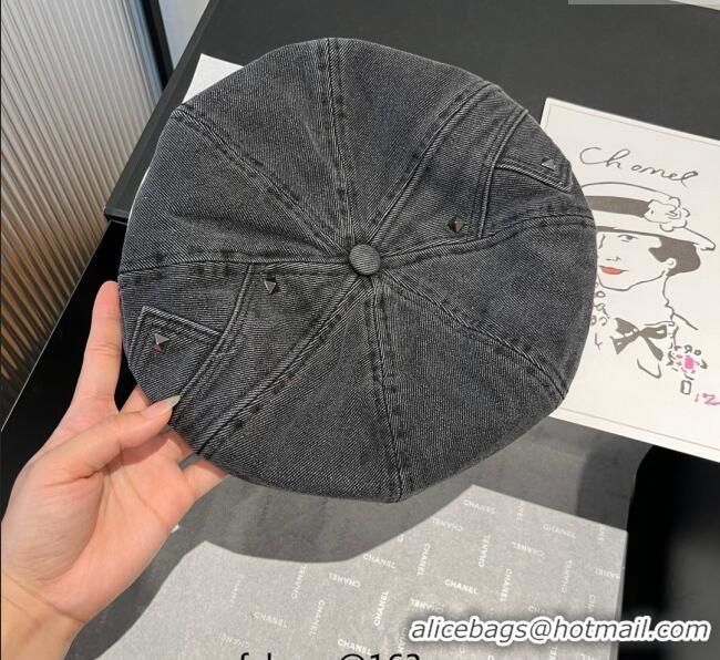 High Quality Cheap Prada Beret 0724 Black 2025
