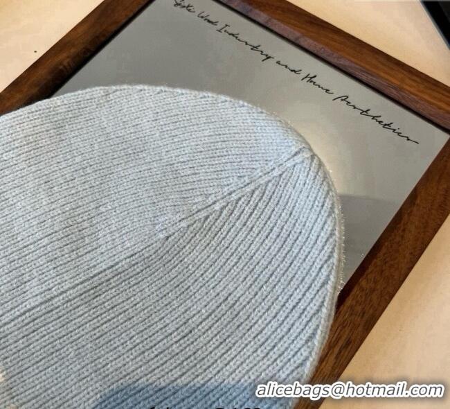 Well Crafted Chanel Knit Hat CH0909088 Blue 2025
