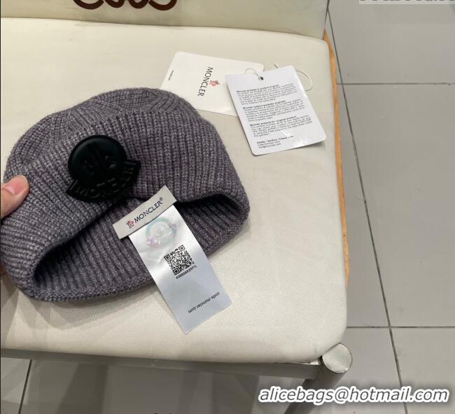 Market Sells Moncler Knit Hat ML090901 Grey 2025