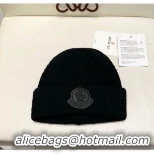 Market Sells Moncler Knit Hat ML090901 Black 2025