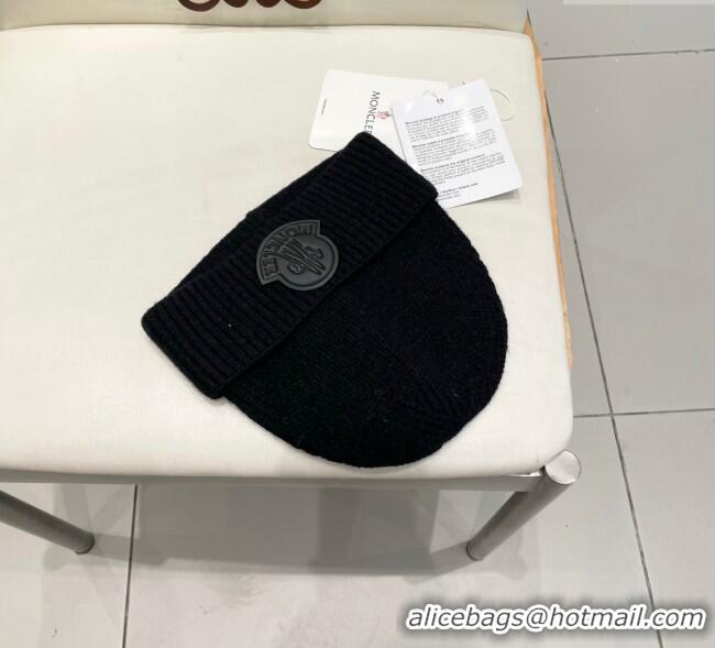Market Sells Moncler Knit Hat ML090901 Black 2025