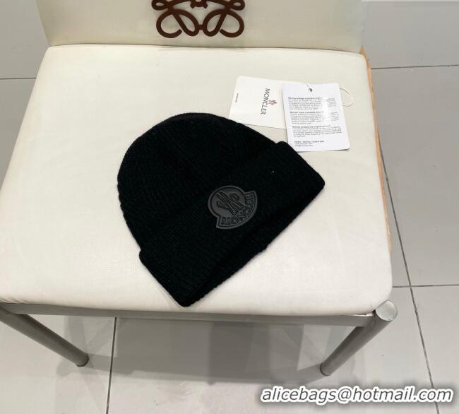 Market Sells Moncler Knit Hat ML090901 Black 2025