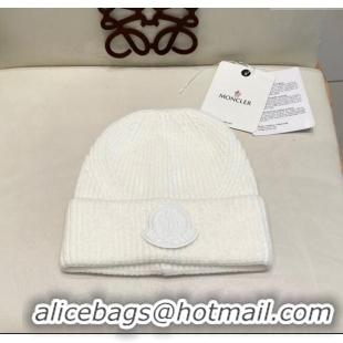 New Design Moncler Knit Hat ML090901 White 2025