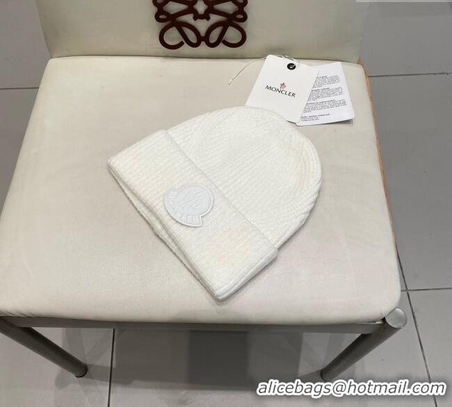 New Design Moncler Knit Hat ML090901 White 2025