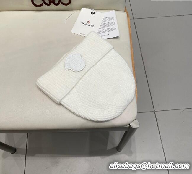 New Design Moncler Knit Hat ML090901 White 2025