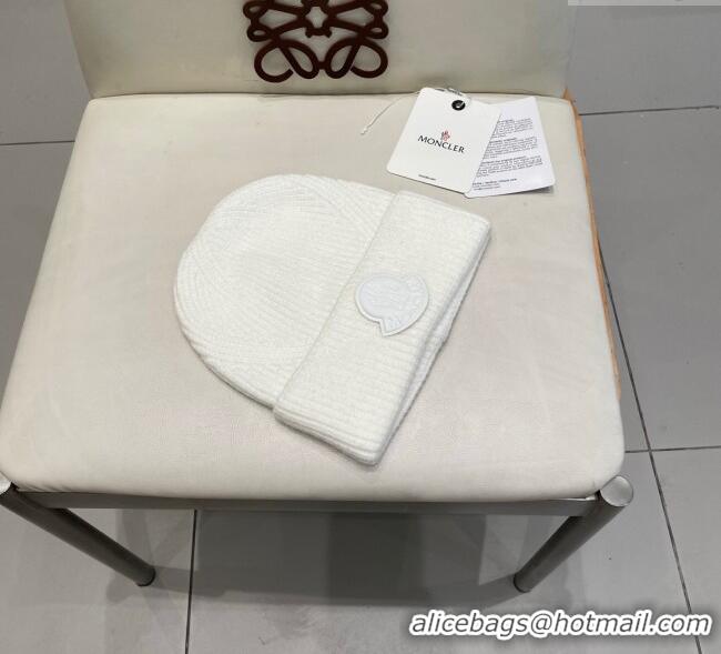New Design Moncler Knit Hat ML090901 White 2025