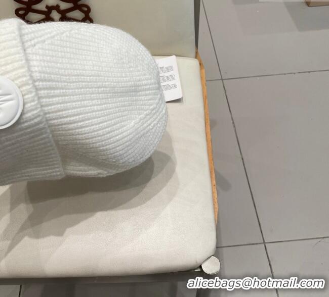 New Design Moncler Knit Hat ML090901 White 2025