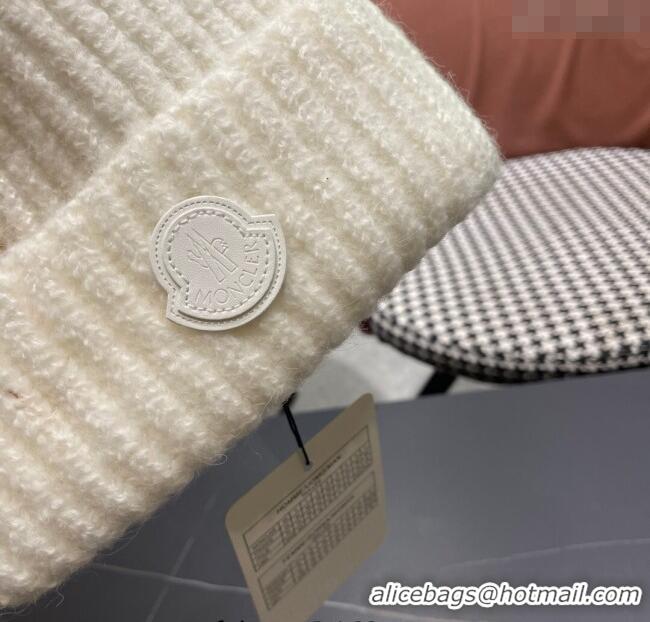 Inexpensive Moncler Knit Hat ML090902 White 2025