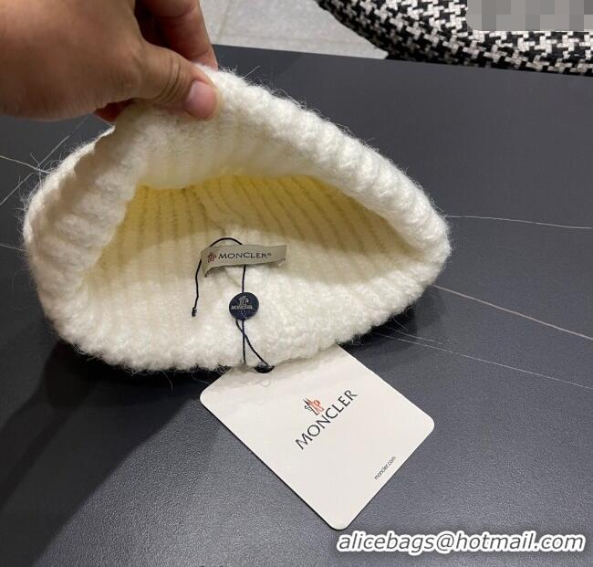 Inexpensive Moncler Knit Hat ML090902 White 2025
