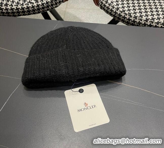 New Fashion Moncler Knit Hat ML090902 Black 2025