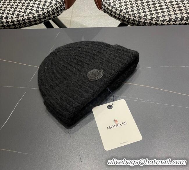 New Fashion Moncler Knit Hat ML090902 Black 2025