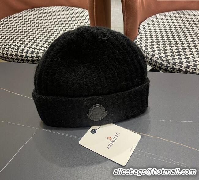 New Fashion Moncler Knit Hat ML090902 Black 2025