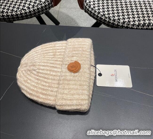 New Fashion Moncler Knit Hat ML090902 Beige 2025