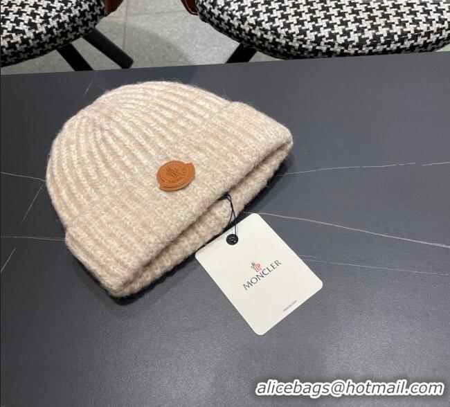 New Fashion Moncler Knit Hat ML090902 Beige 2025