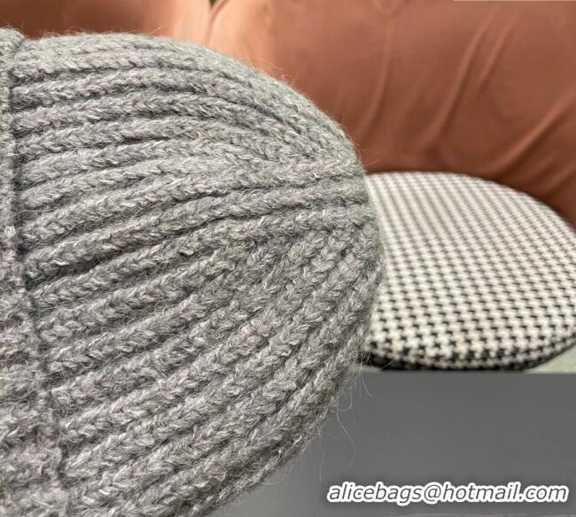 Spot Bulk Moncler Knit Hat ML090902 Grey 2025