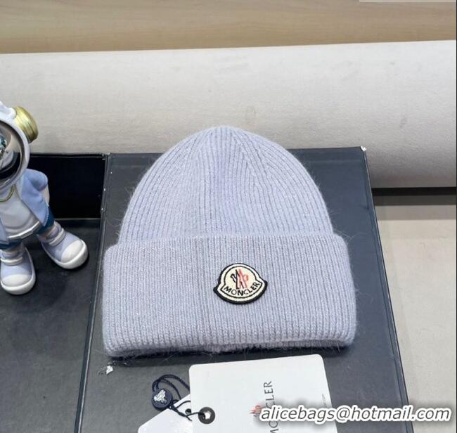 Best Quality Moncler Knit Hat ML090903 Blue 2025