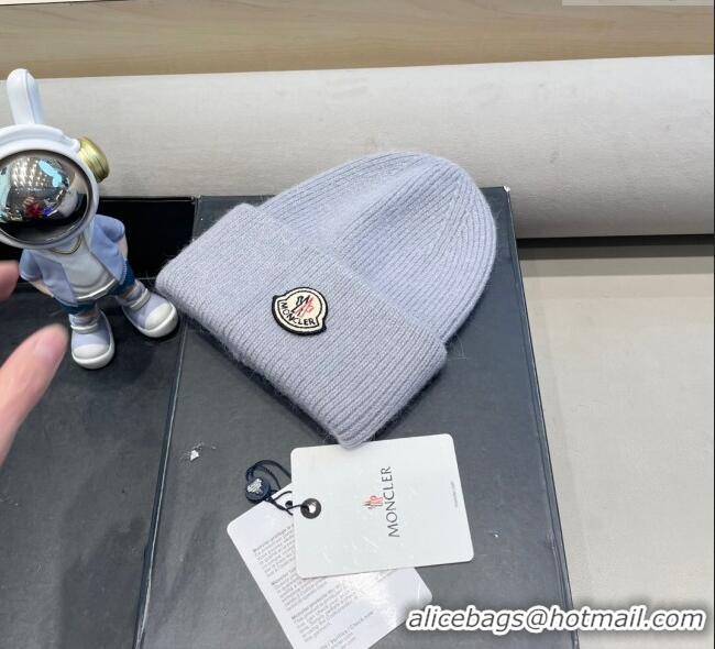 Best Quality Moncler Knit Hat ML090903 Blue 2025