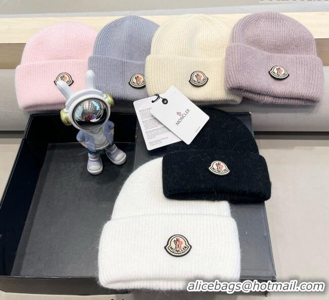 New Design Moncler Knit Hat ML090903 Black 2025