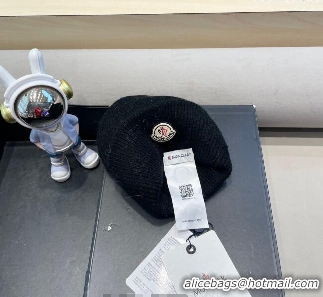 New Design Moncler Knit Hat ML090903 Black 2025
