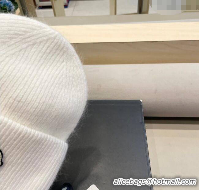 Spot Bulk Moncler Knit Hat ML090903 White 2025