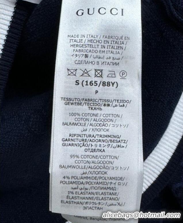 ​Best Product Gucci GG Cardigan 0611 Dark Blue 2025