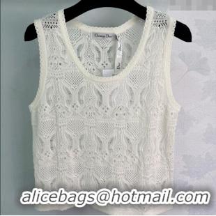 ​Market Sells Dior Knit Vest 061103 White 2025