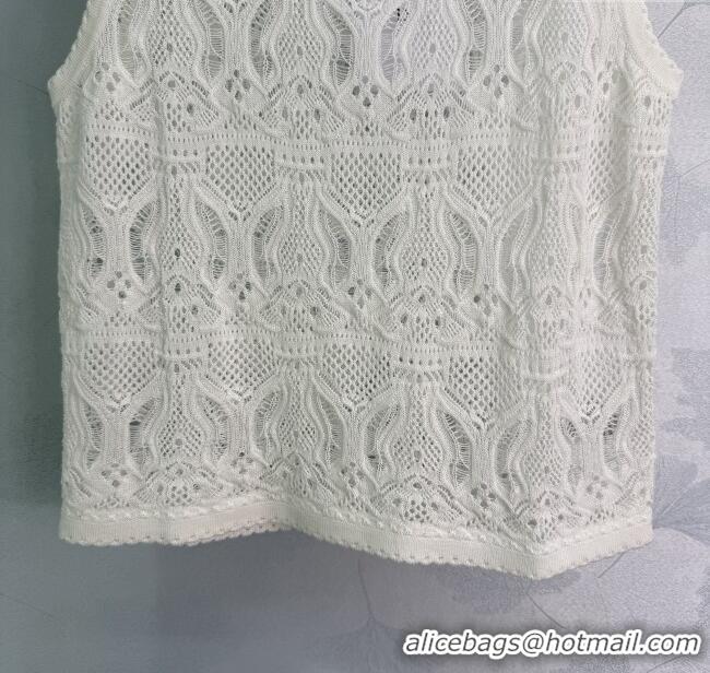 ​Market Sells Dior Knit Vest 061103 White 2025