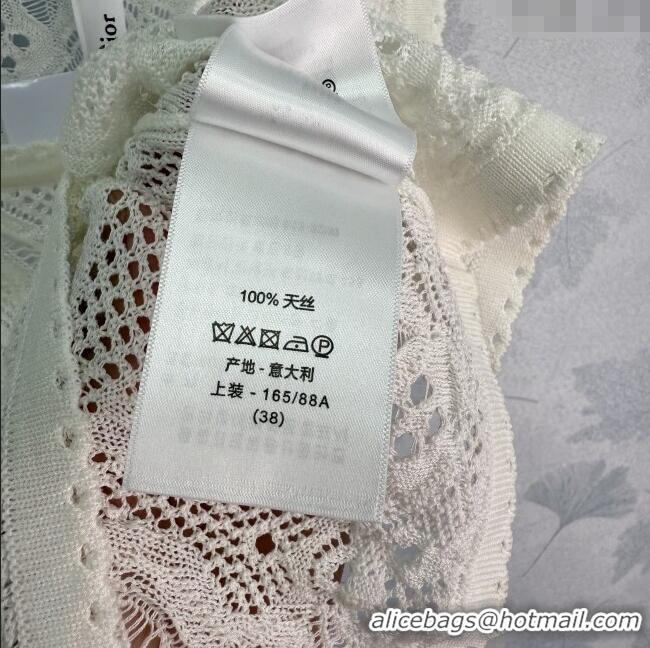 ​Market Sells Dior Knit Vest 061103 White 2025
