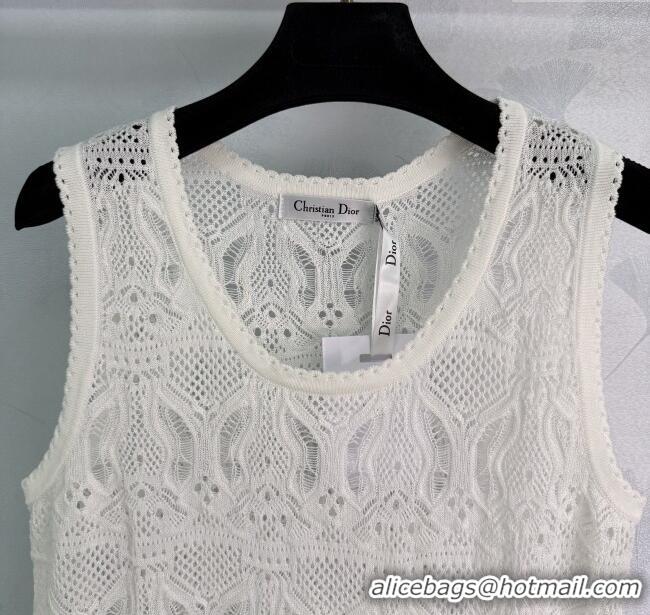​Market Sells Dior Knit Vest 061103 White 2025