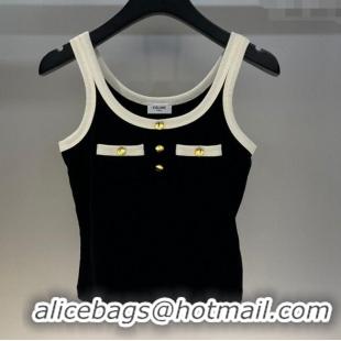 Best Quality Celine Vest 0611 Black/White 2025