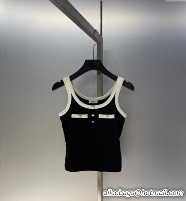 Best Quality Celine Vest 0611 Black/White 2025