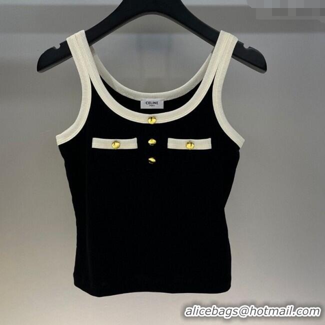 Best Quality Celine Vest 0611 Black/White 2025