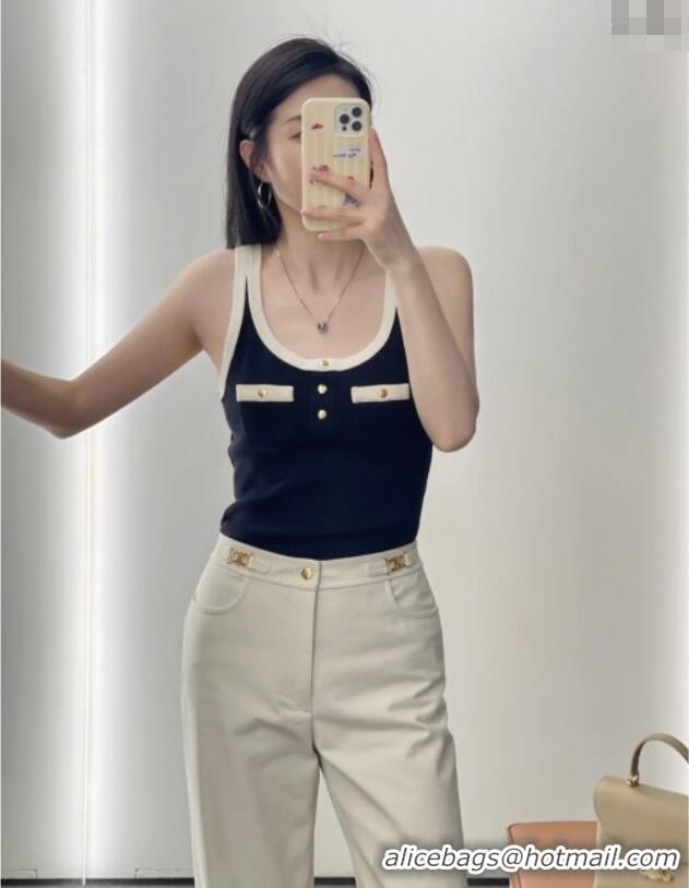 Best Quality Celine Vest 0611 Black/White 2025