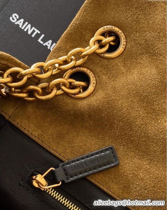 Original Cheap Saint Laurent Jamie 4.3 Large Bag in Suede 742431 Brown 2025